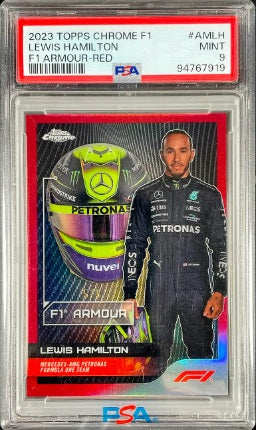 2021 Topps Chrome F1 Sapphire Edition SP Red Refractor #1